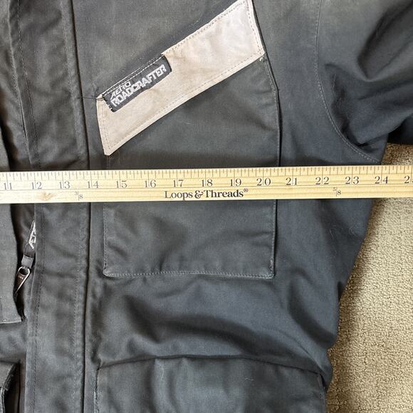 Aerostitch Roadcrafter GoreTex Motorcycle Riding 2 Pc Black Jacket 48L Pant 46 - Picture 12 of 16